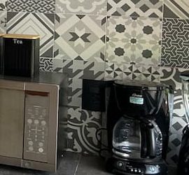 Kaffebryggare, bild från städningen